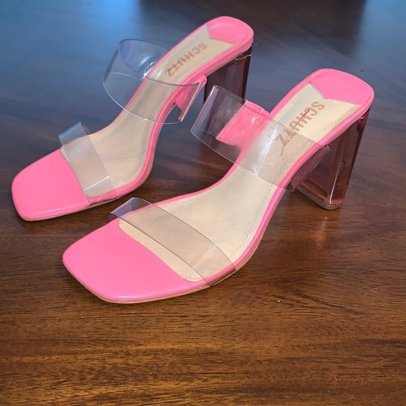 ‼️NWT SCHUTZ ARIELLA ACRYLIC HIGH HEEL! - Picture 7 of 13